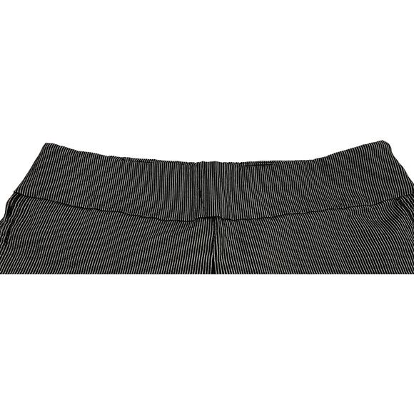 7TH AVENUE DESIGN STUDIO SKINNY LEG PULL-ON PANTS, WOMENS-L-GREY/WHITE PINSTRIPE - Picture 2 of 12